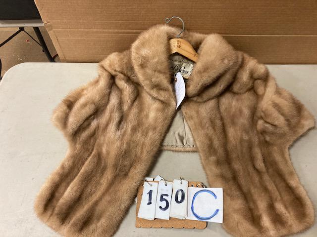Mink Coat: One mink coat from Dey Brothers of Syracuse, NY. From the Pulaski, NY Estate