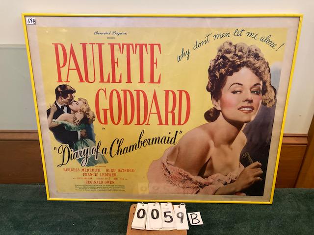3 Vintage Movie Posters: 1- 1947 20th Century Original Movie Poster Laura Hobbs "Gentlemen's Agreement" With Gregory Peck, Dorothy McGuire and produced by Darryl F. Zanuck 47/496 Poster Printed by Theatre Only 1- Babes in Bag