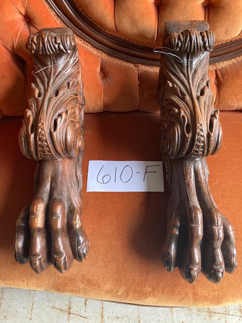 Two 19c American Architectural Furniture Pieces: Two 19th century American architectural furniture pieces. Please read the Terms and Conditions of this auction thoroughly for IMPORTANT bidder information.