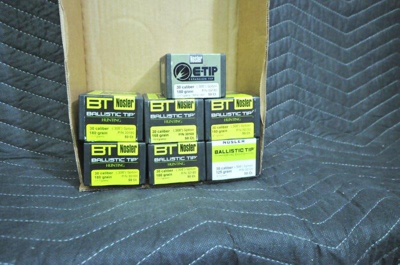 30 Cal. Rifle Bullets Auction