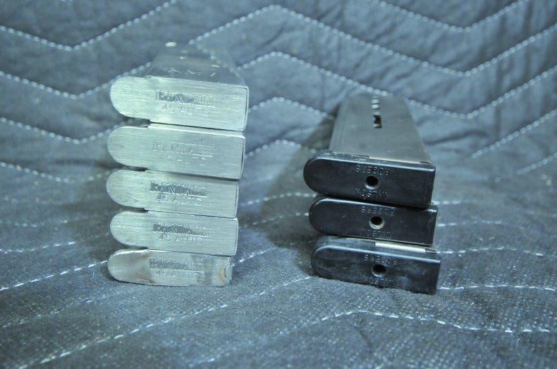 Colt 1911 Magazines: Colt 1911 magazines. Five Randall and three Wilson Rogers. See photos.