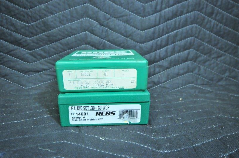 Two RCBS 30-30 Winchester Die Sets: Two RCBS 30-30 Winchester die sets. See photos.