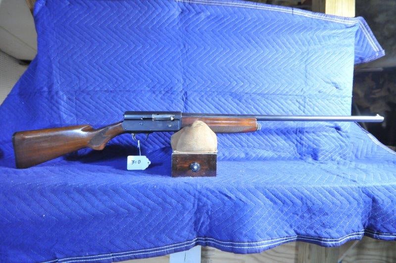 Savage Model 720: Savage Model 720 semi-automatic shotgun. 12 gauge, 2.75" shells. Three shot. 30" barrel. Marked Utica, NY. Serial No. 53720. See photos.