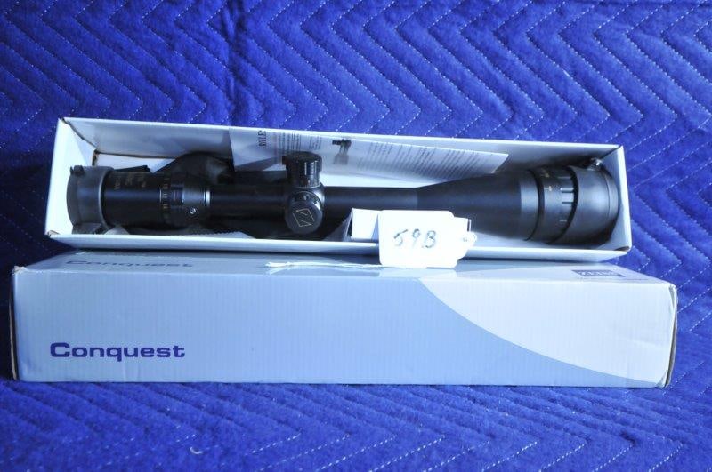 Carl Zeiss Conquest HD 5-25x50 Scope: Carl Zeiss Conquest HD 5-25x50 scope. NIB. See photos.