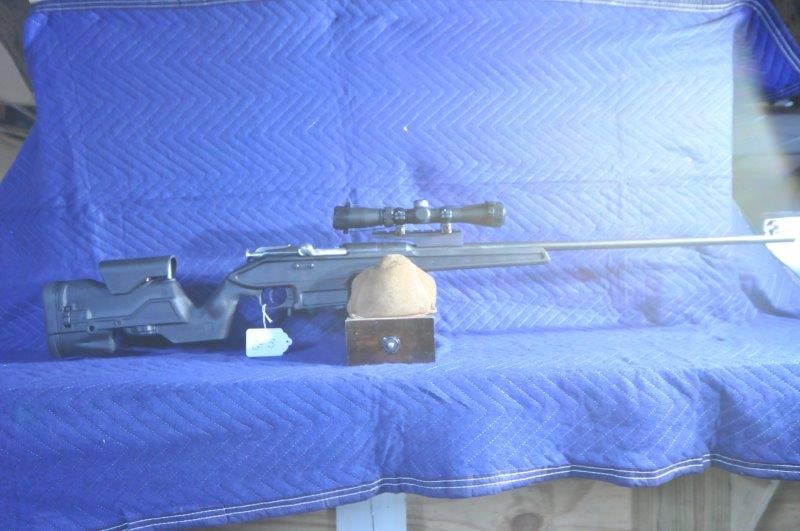 Mosin-Nagant ATI Import Model 91/30: Mosin-Nagant ATI Import Model 91/30. 7.62x54R. 29" barrel. Includes Archangel stock and NCStar 2-7x32 scope. With box of mags and ammo, original stock and carry case. Serial No. R000539. See photos. G