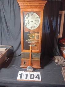 Oak International Time Recording Co. Time Clock (1 of 4)