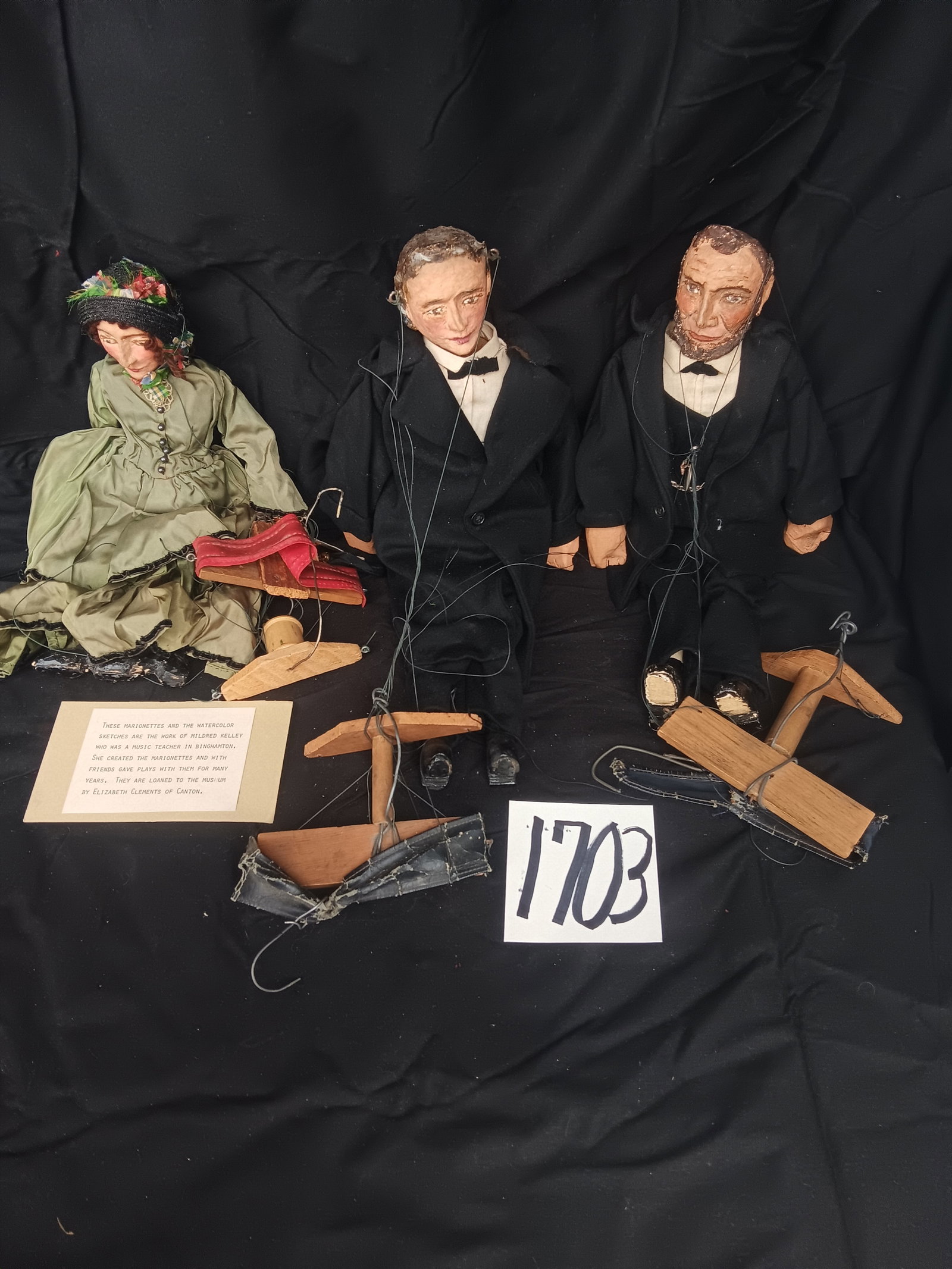 Three Historical Figure Marionettes (1 of 7)