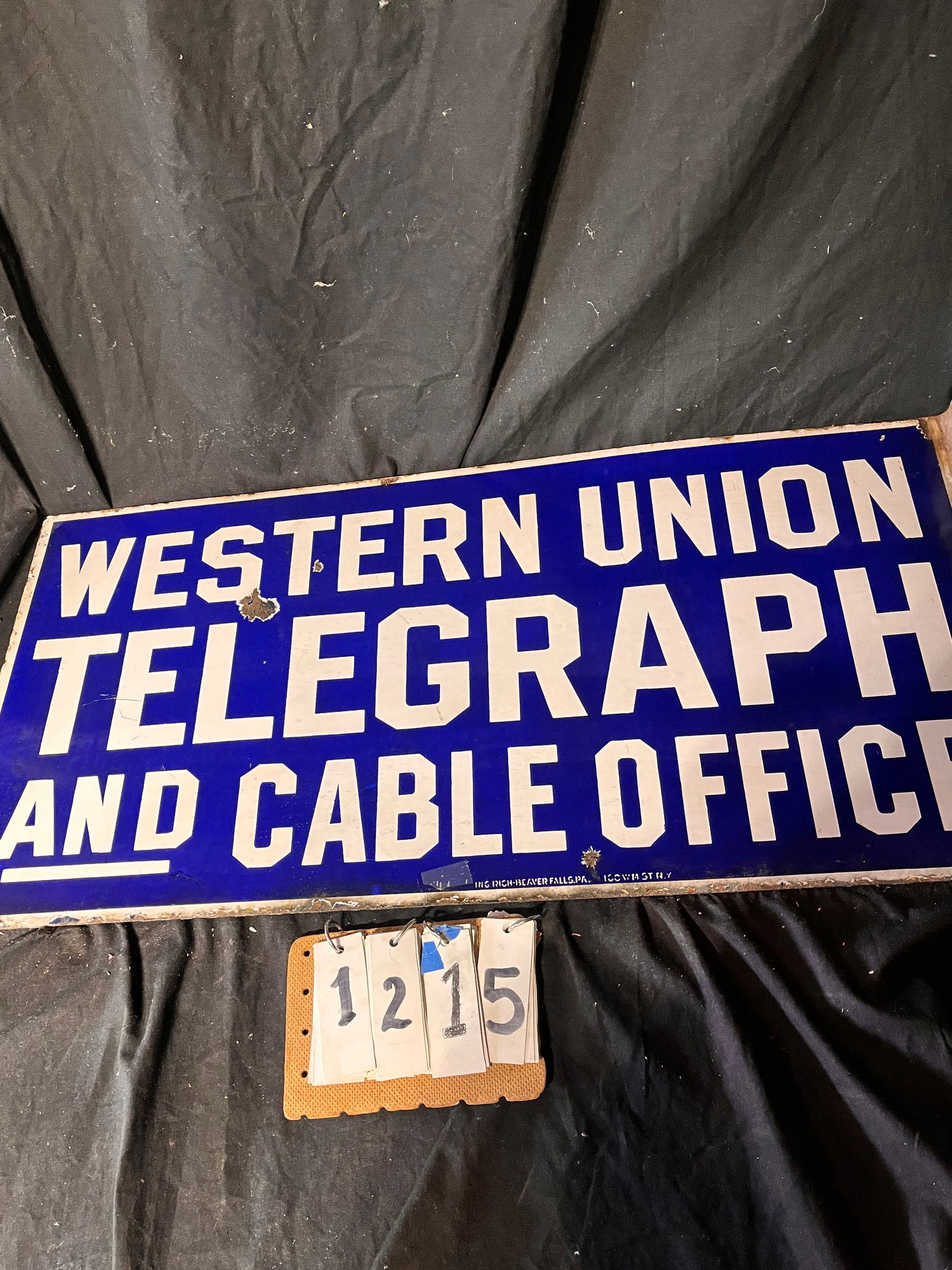 Western Union Telegraph & Cable Sign (1 of 4)