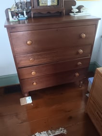 American Four Drawer Cherry Chest