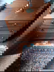 Nice Small 1860s Four Drawer Dresser