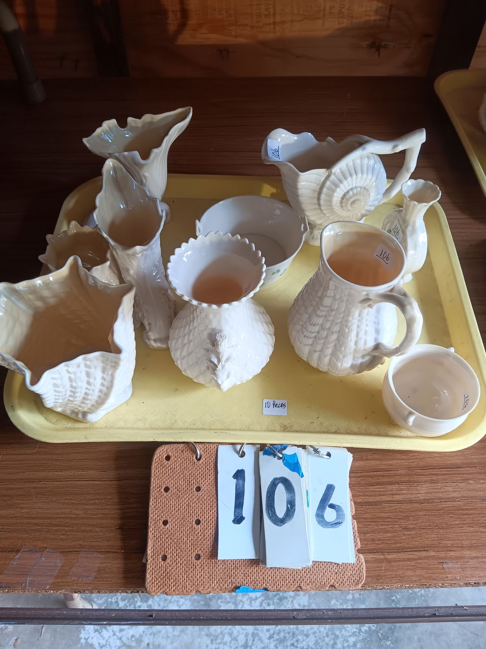 Ten Pieces of Belleek Ireland Porcelain China (1 of 7)