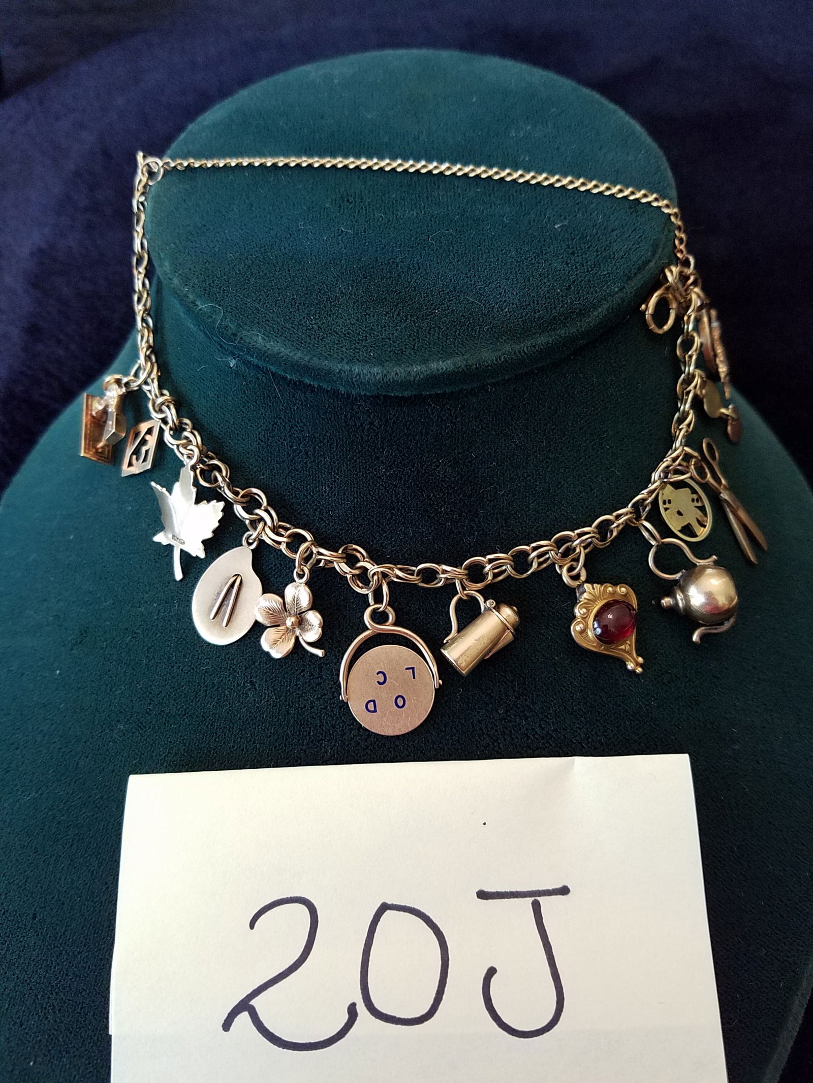 14K Yellow Gold Charm Bracelet (1 of 5)