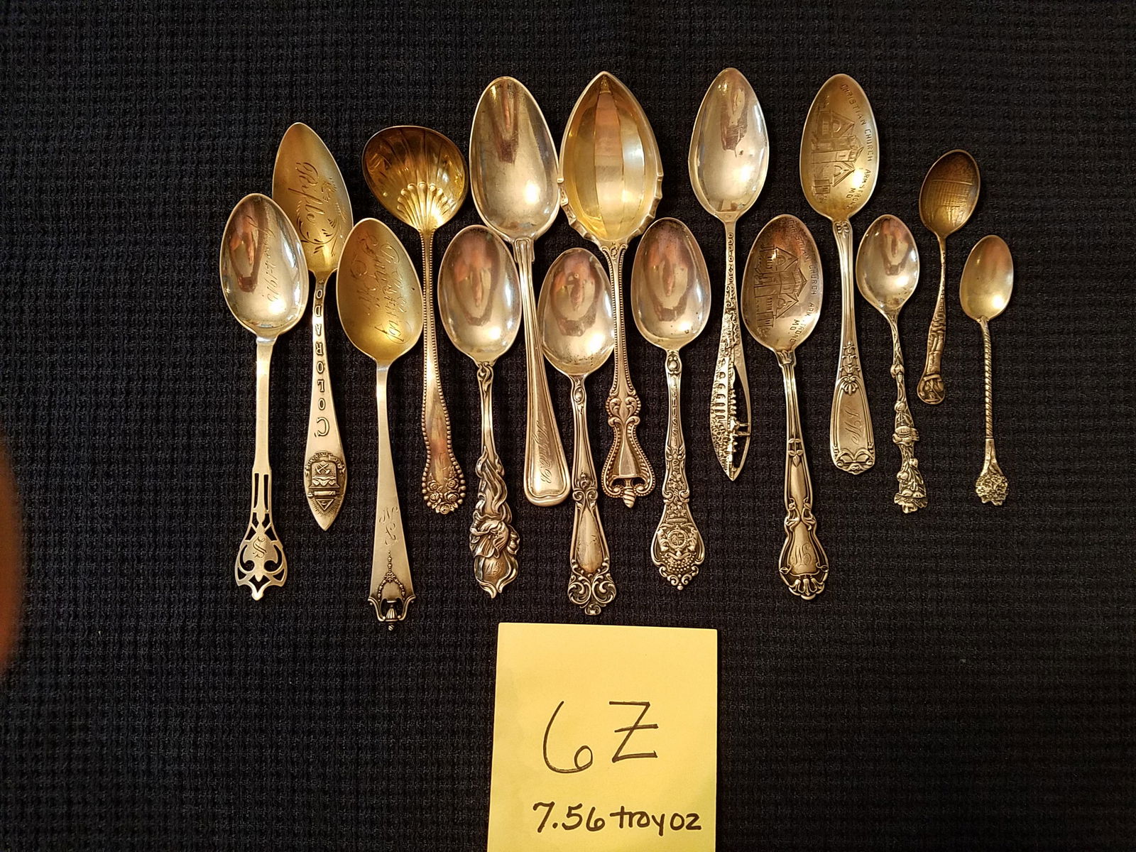 15 Miscellaneous Sterling Silver Flatware Pieces (1 of 4)