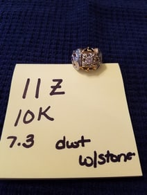 10K Yellow Gold Shriners Ring