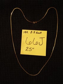 14K Yellow Gold Necklace