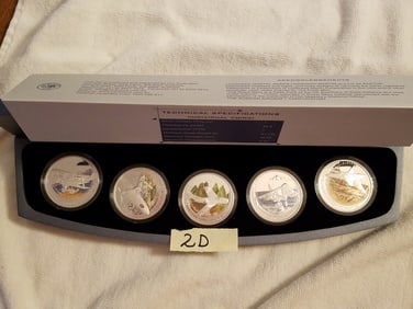 Evolution of Fighter Planes Coin Set