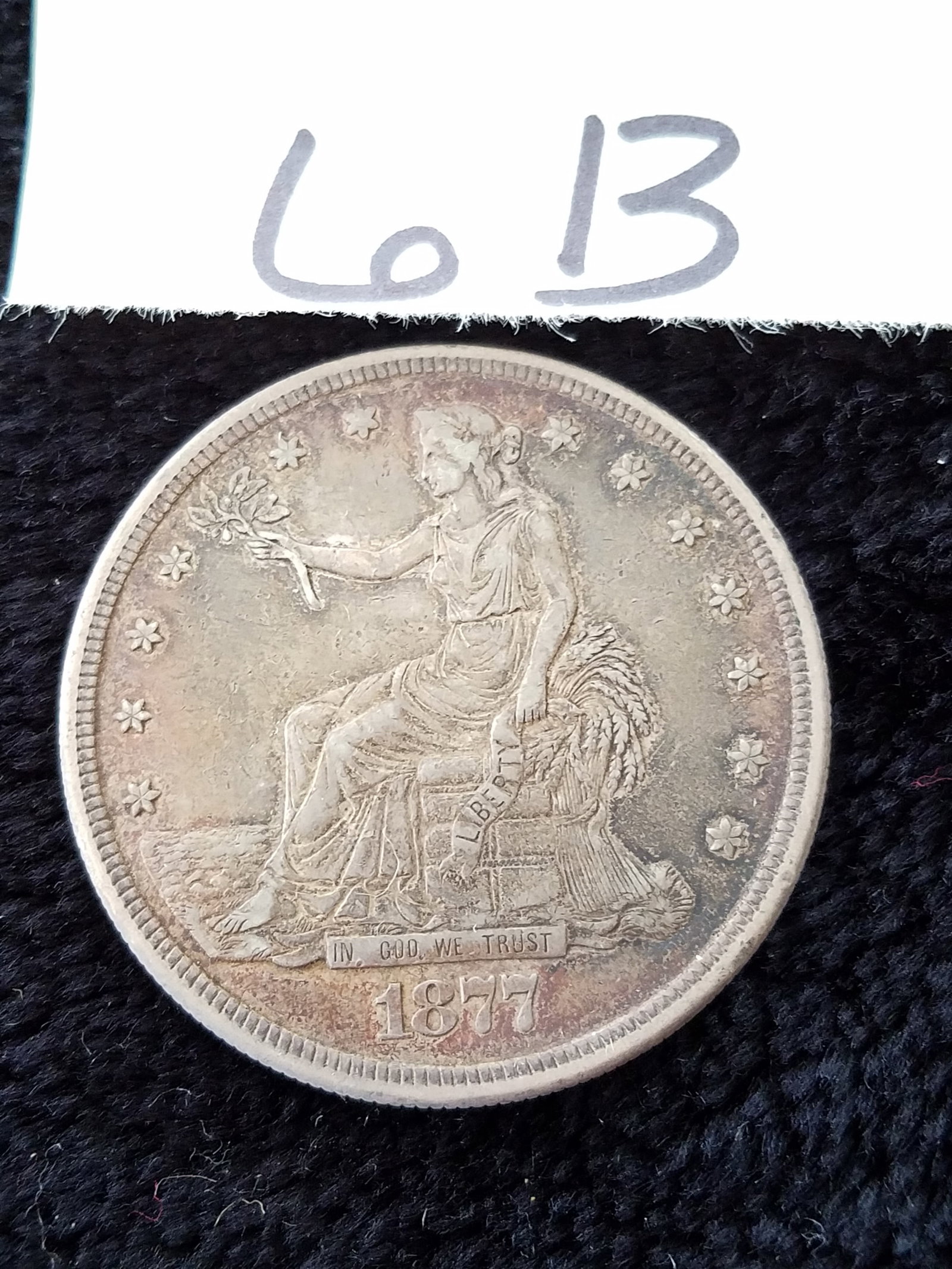 American 1878-S Trade Dollar: American 1878-S Trade Dollar. 90% Silver. See photos.