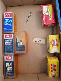 22 WMR and 22 Mag Ammo