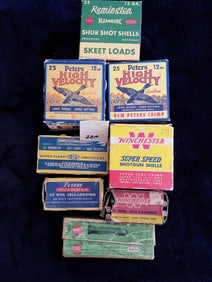 Miscellaneous Ammo with Antique Boxes