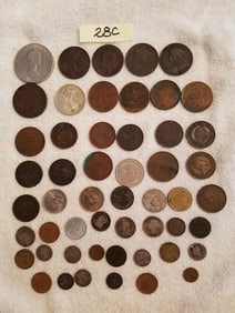 Miscellaneous Collection of Foreign Coins