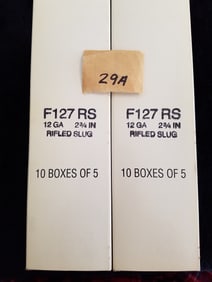 Federal 12 Gauge 2.75" Rifled Slug Ammo