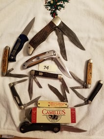 Assorted Lot of Pocket Knives