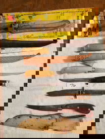 Assorted Lot of Fillet Knives