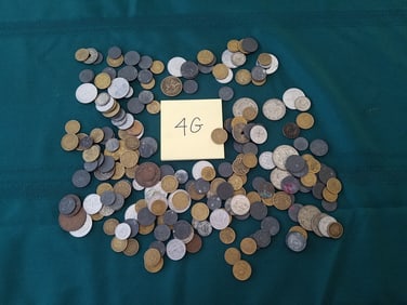 Large Lot of Nazi and Foreign Coins