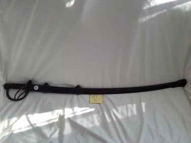 Unmarked Civil War (?) Saber and Scabbard