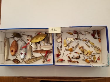 Large Lot of Assorted Vintage Fishing Tackle