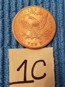 1899 $10 Liberty Head Gold Coin