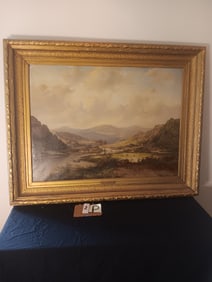 Jan Evert Morel II Monumental Oil on Canvas Painting