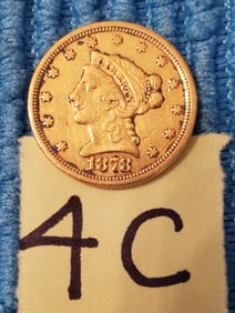 1878 $2.50 Liberty Head Gold Coin