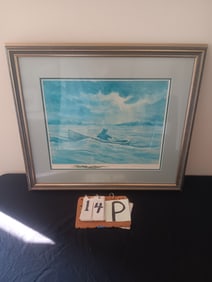 Signed Michael Ringer "Riding Out the Storm" Artist Proof