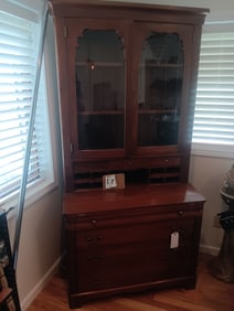 L. & J.G. Stickley Two-Part Cherry Valley Secretary