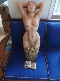 Contemporary Nude Plastic Ship Mascot
