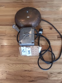 Excellent 1900s Electric Brass Bell