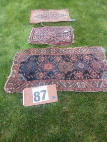 Three Handmade Oriental Rugs