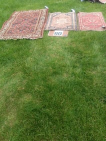 Three Handmade Iranian Oriental Rugs