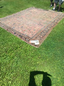 1900s Handmade Oriental Bidjar Room Size Rug
