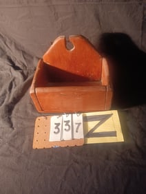 1830s American Pine Candle Box