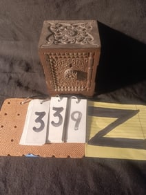 Treasure Safe Cast Iron Still Bank
