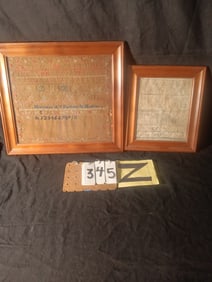 Two 19c American Samplers