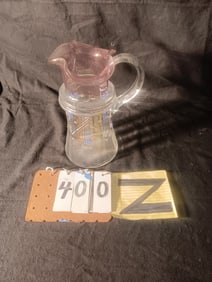 Hand Blown Victorian Pitcher