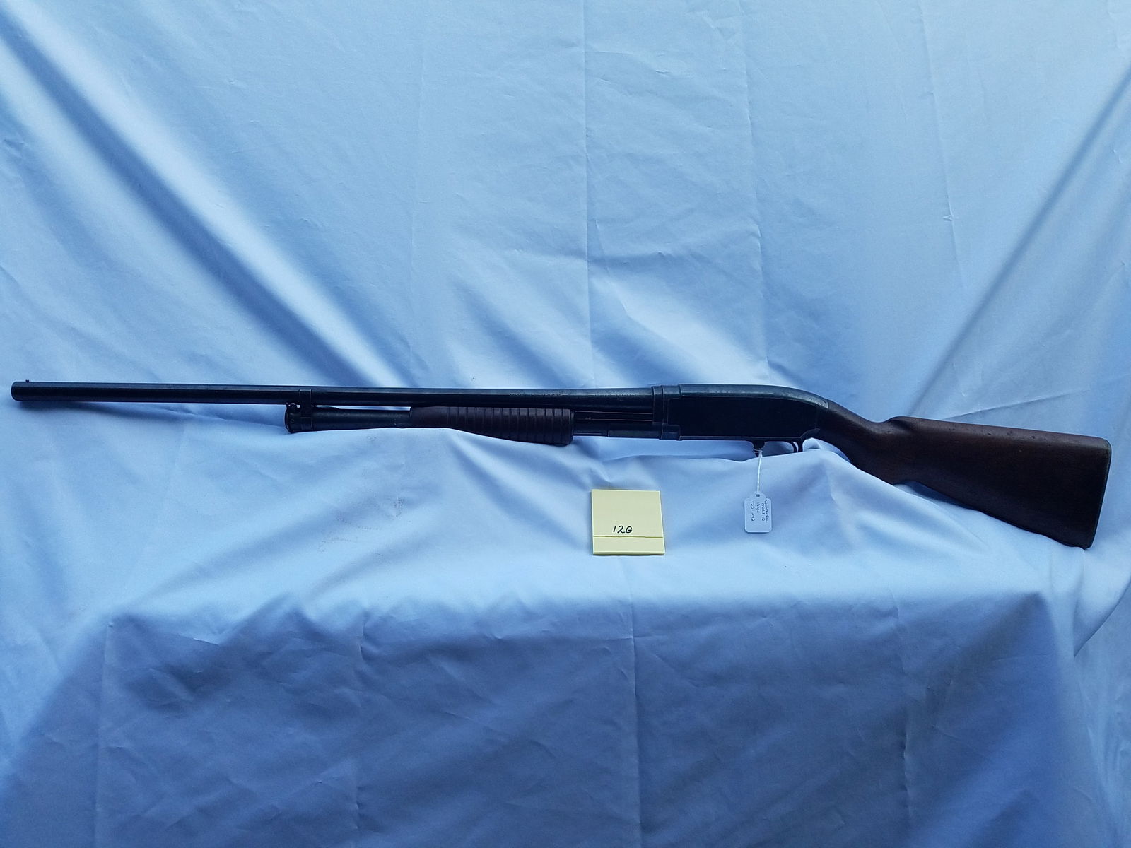 Winchester Model 12: Winchester Model 12. 12 gauge, 2.75" shells only. 28" barrel. Has dings and scratches in the stock and minor metal wear. Needs cleaning. Serial No. 125-1242. See photos.