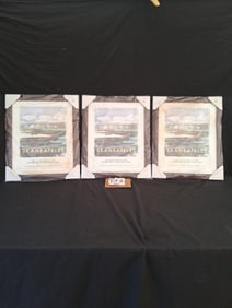 Three 1997 Skaneateles Lake, NY Classic Boat Show Poster