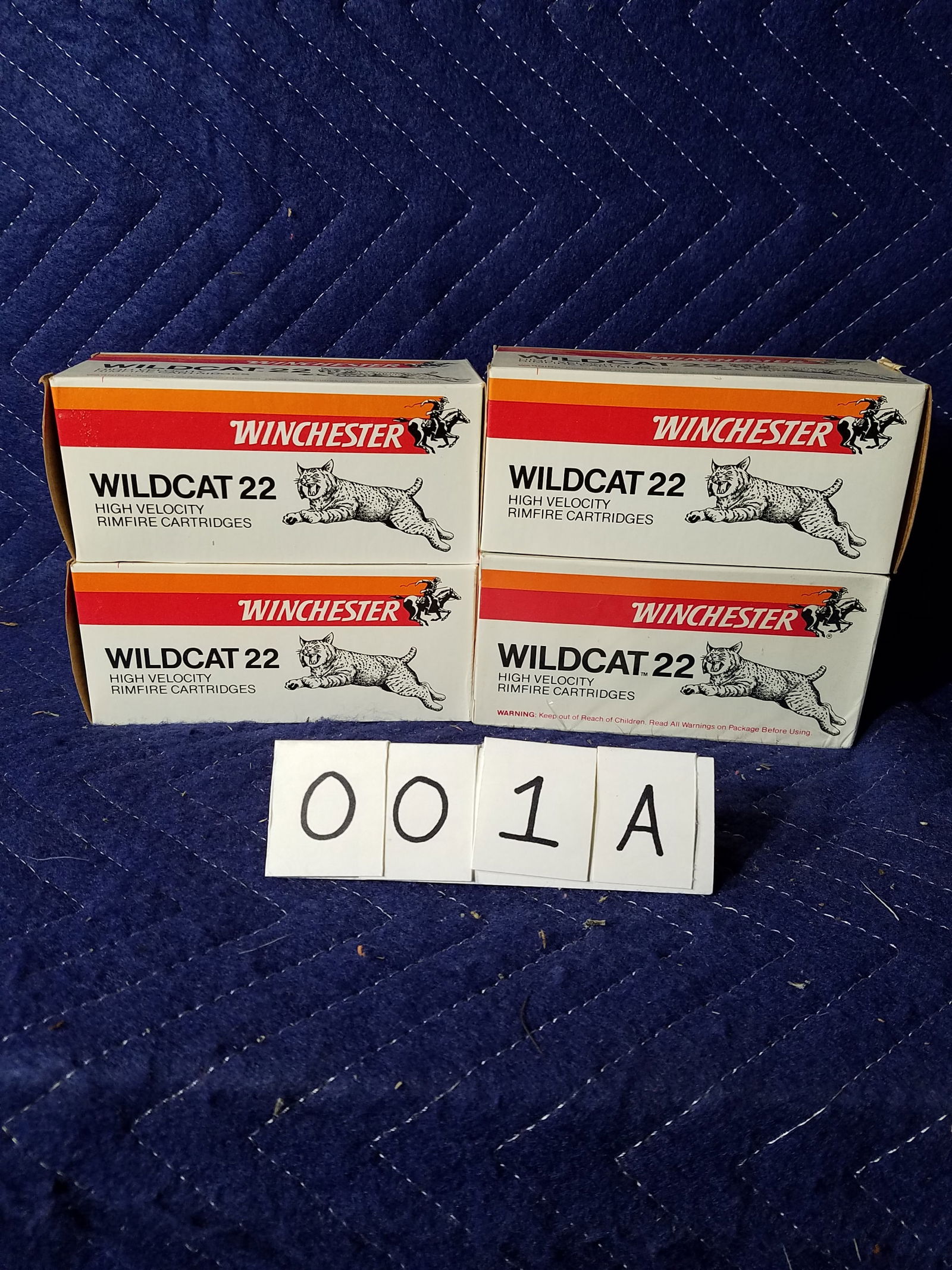 22LR Ammo: Winchester 22LR ammunition. 2000 rounds. See photos.