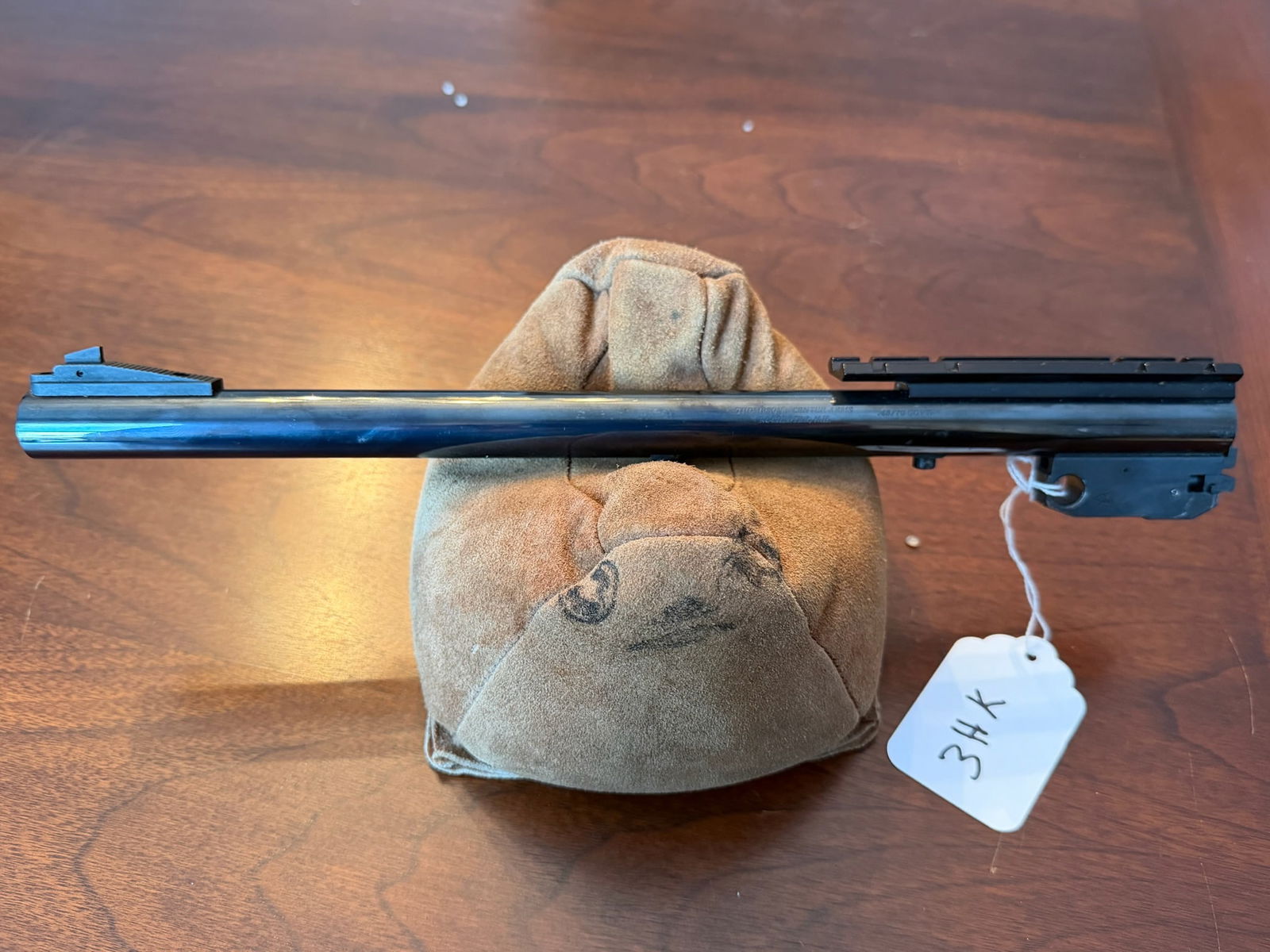 Thompson Center Contender 45-70 Government Barrel: Thompson Center Contender 45-70 Government barrel. Super 14" barrel with scope base. Some rust on barrel. See photos.