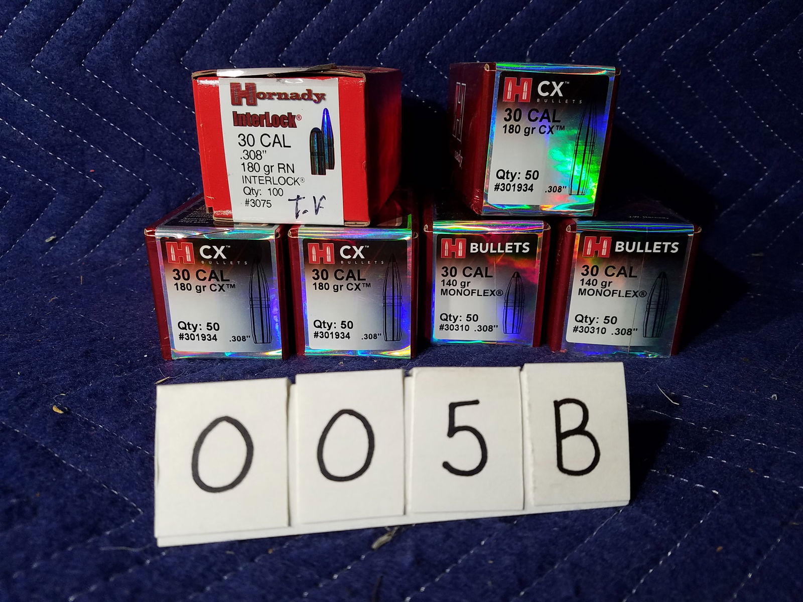 30 Caliber Bullets: 30 caliber bullets. Hornady. See photos.