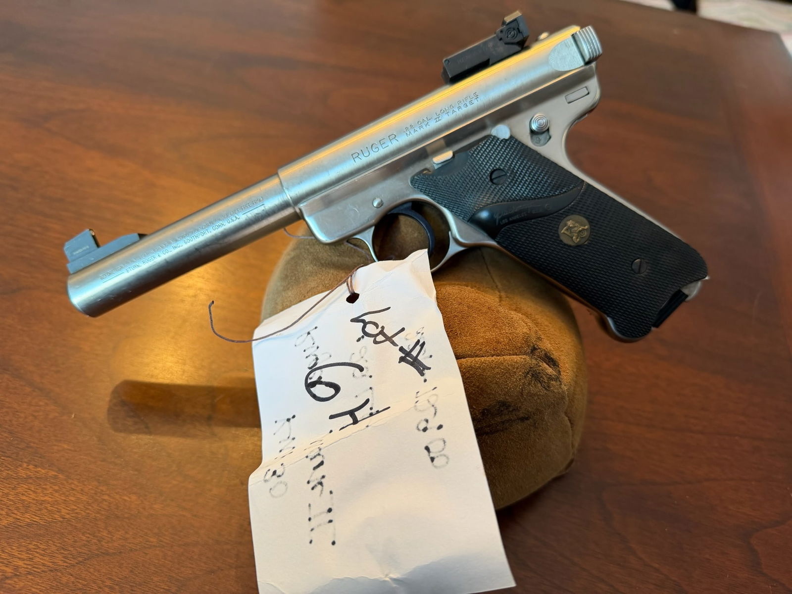 Ruger MK II: Ruger MK II. 22LR. Serial No. 221-72900. See photos.